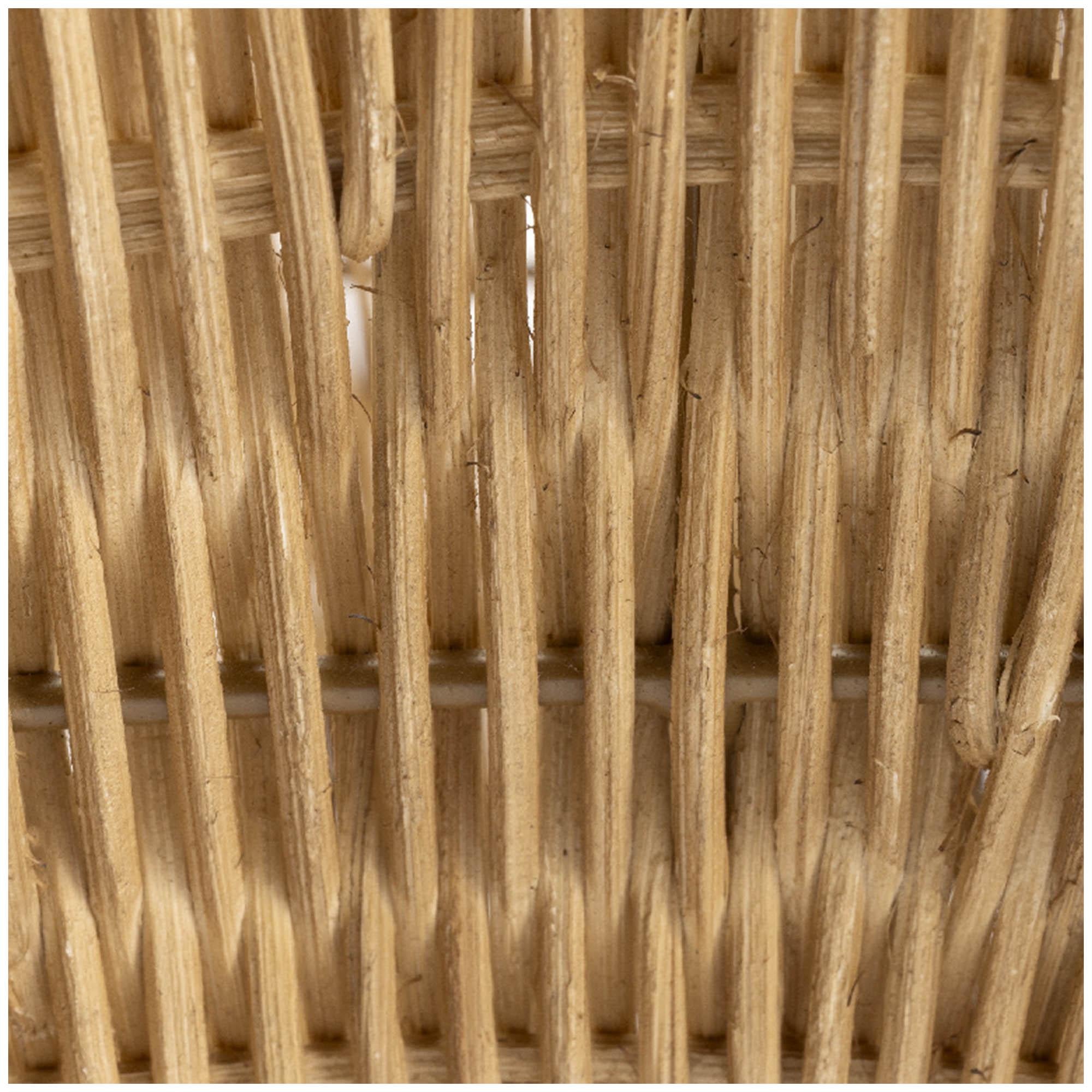 Habitat Rattan Wave Basket 35cm Width 18cm Height, UK version