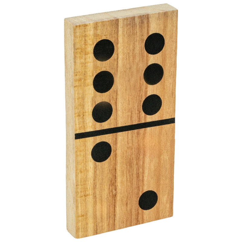TP Toys giant wooden dominoes 28-piece set, UK version