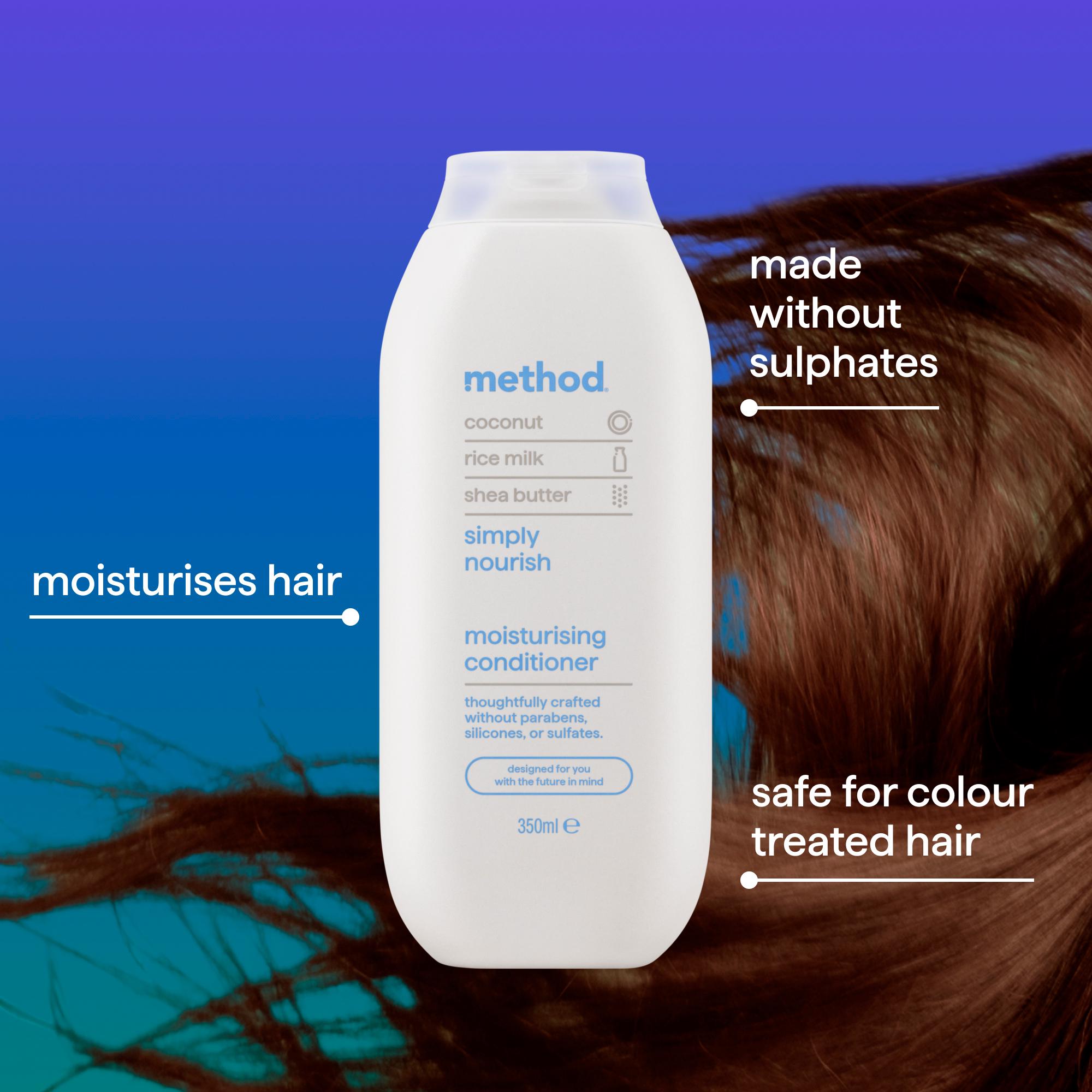 Method Simply Nourish conditioner 350ml (British brand)