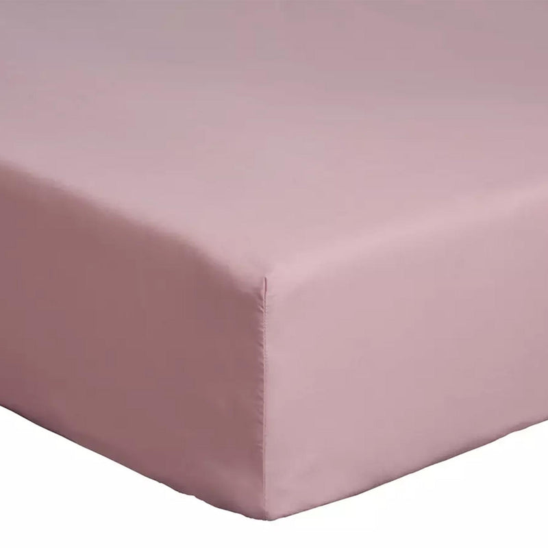 Habitat cotton rich pink fitted sheet large size, imported from the UK