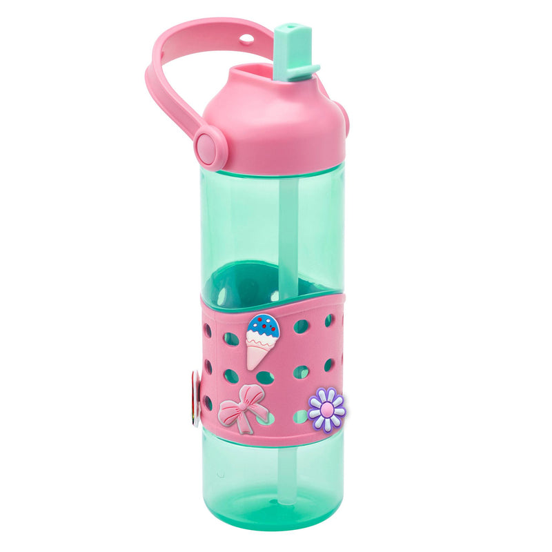 Smash pink turquoise charm bottle 750ml (British brand)