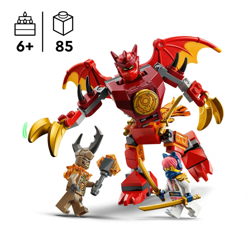 LEGO Ninjago Kai's Dragon Mech Battle Pack 85-piece set - British product