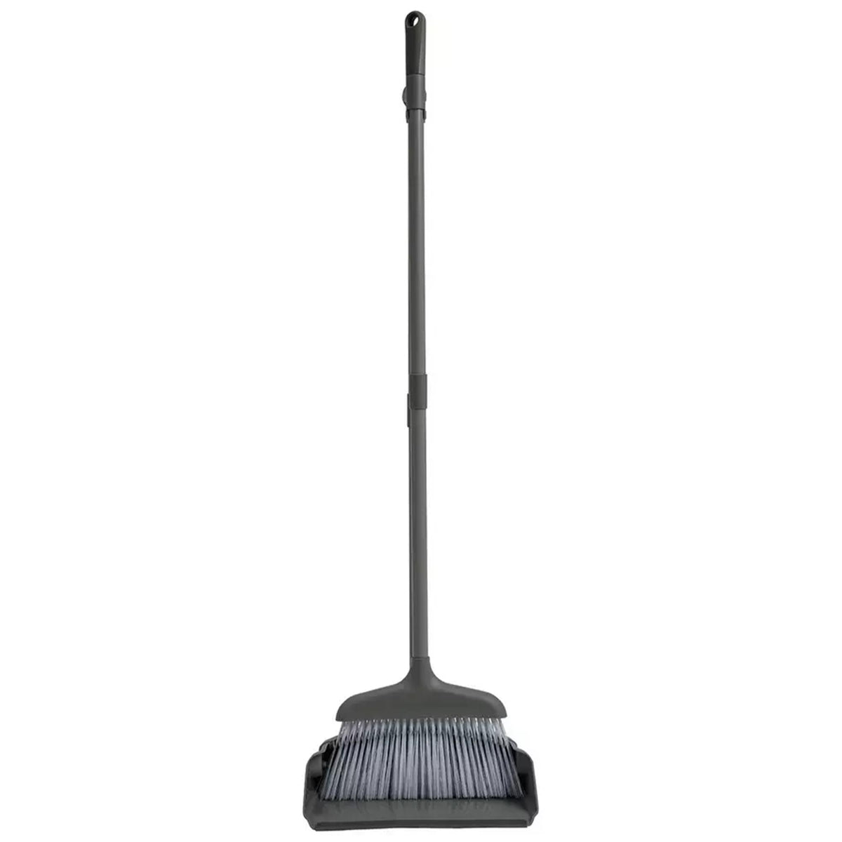 Sainsbury's long handle dustpan and brush in grey (British brand)