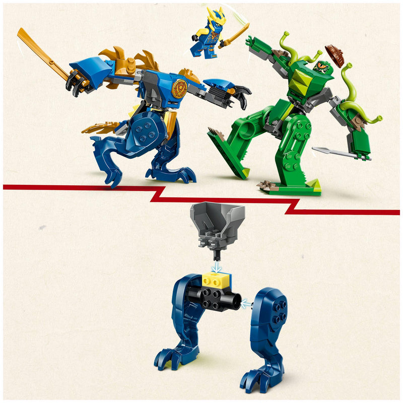 LEGO Ninjago mech toy building set with minifigures - British product