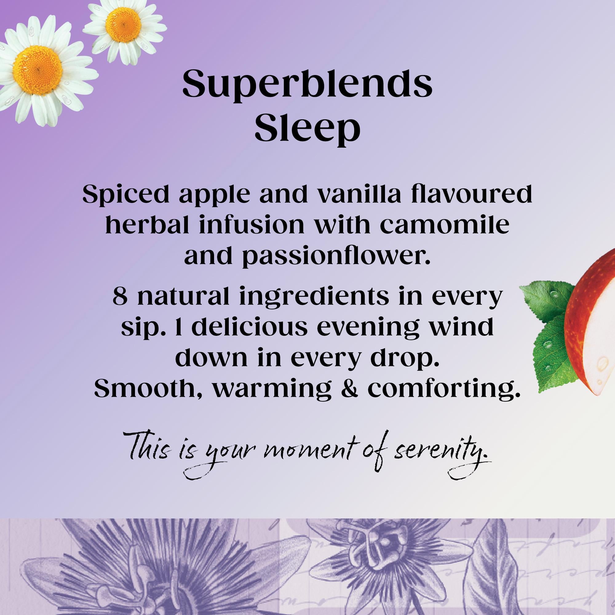 Twinings Superblends Sleep herbal tea 20 bags - British product