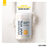 Isopure vanilla whey protein isolate powder 450g tub, UK version