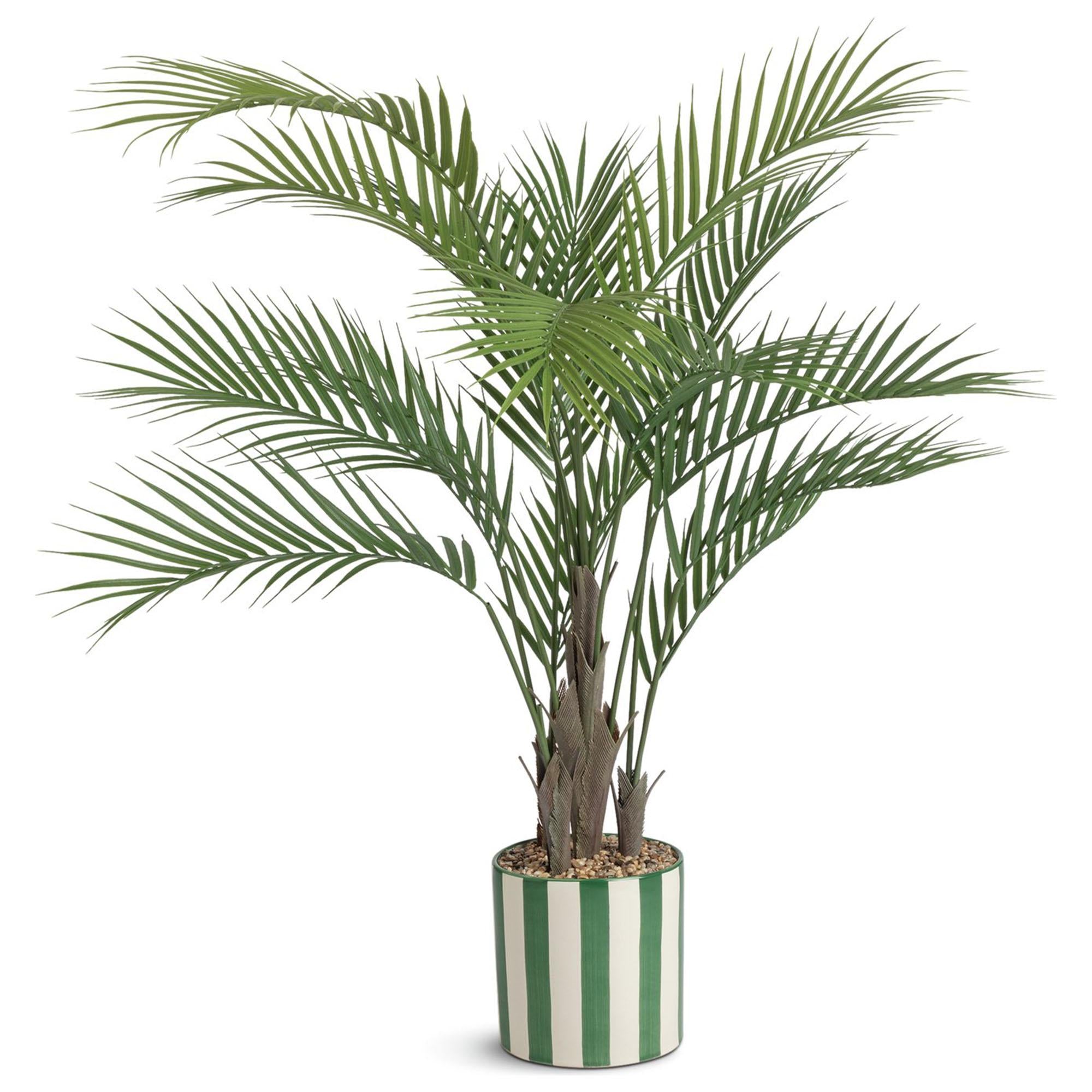Sainsbury's faux palm tree in ceramic pot (British brand)