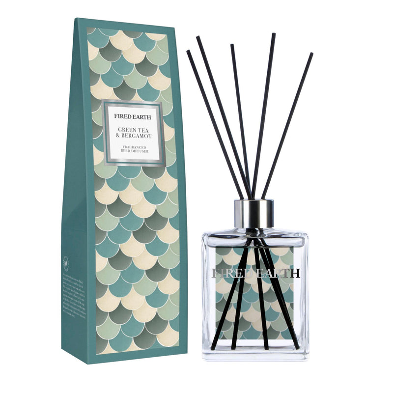 Wax Lyrical diffuser Green Tea & Bergamot 180ml, imported from the UK