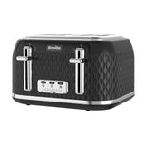 Breville Curve toaster black chrome 4 slice - British product