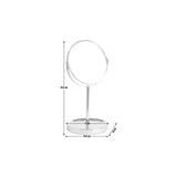 Sainsbury's Home chrome pedestal mirror with tray - British brand