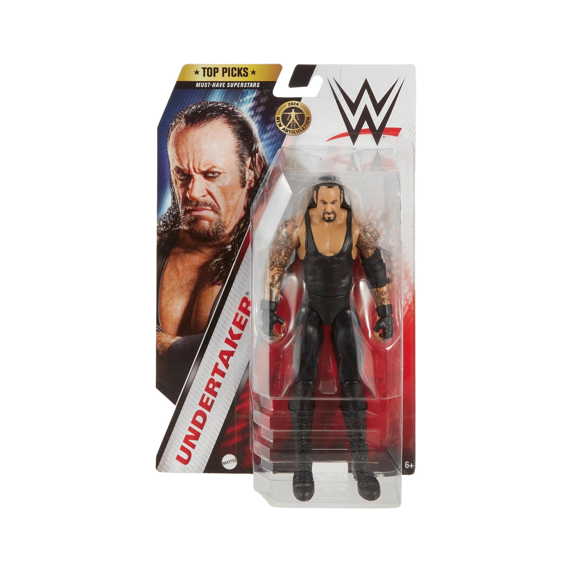 WWE Top Picks action figure, imported from the UK