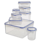 Sainsbury's Home 8pc Klip Lock Storage Set - British product