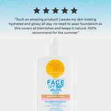 Bondi Sands SPF 50+ tinted sunscreen fluid 50ml, UK version