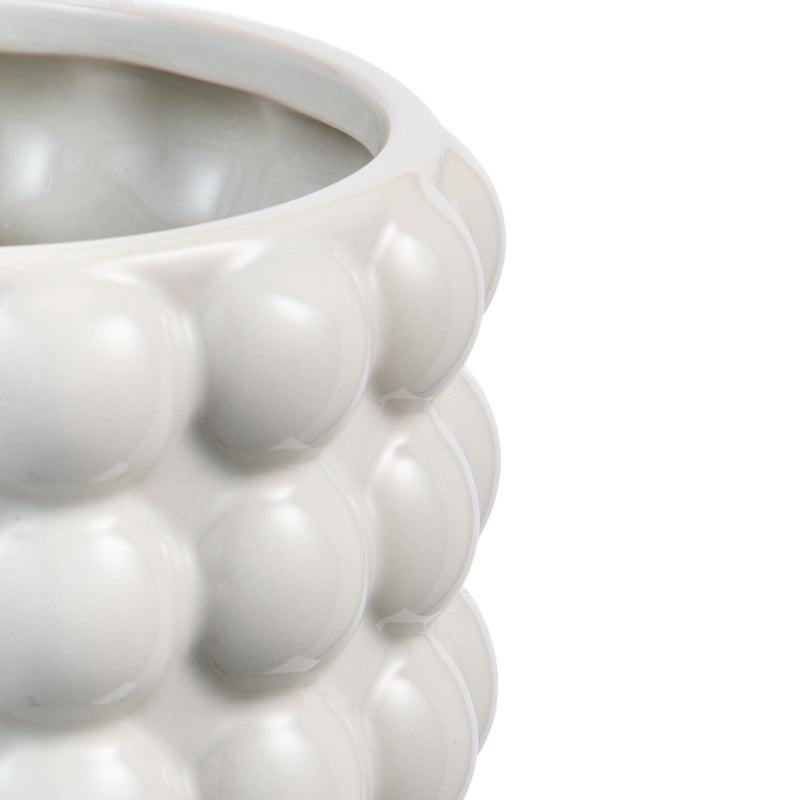 Habitat large stoneware bobble planter 16.5cm, UK version
