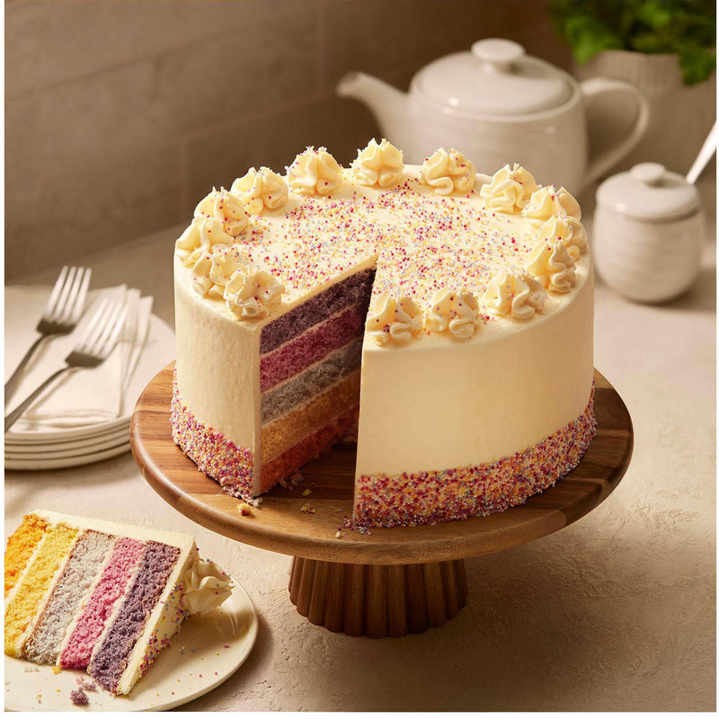 Sainsbury's Extra Large Rainbow Cake 2.6kg, UK version