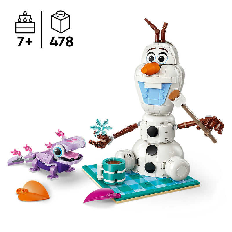 LEGO Olaf and Bruni picnic building toy 478 pieces (British brand)