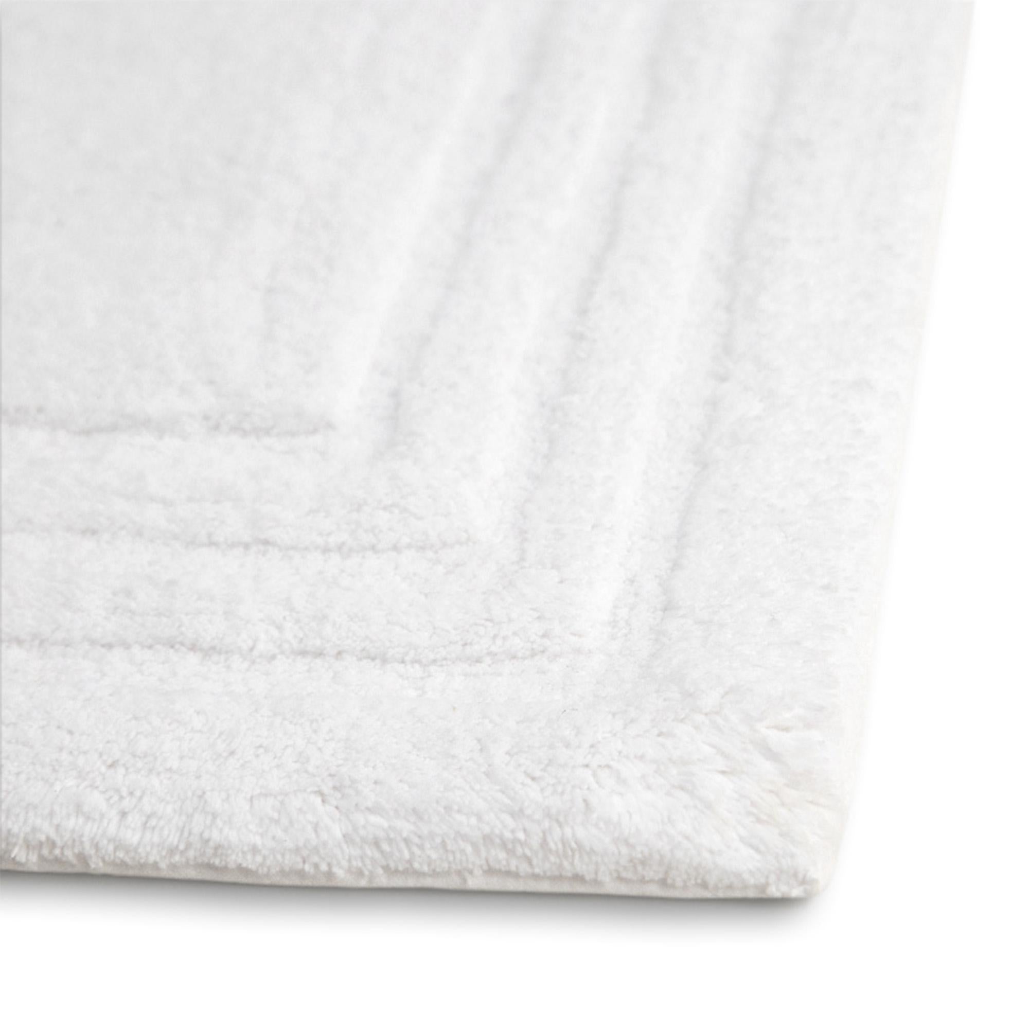 Habitat Cotton Deep Pile Bath Mat White 80x50cm, UK version