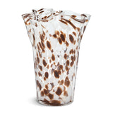 Habitat Confetti Glass Handkerchief Vase 29.5cm height, UK version