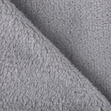 Sainsbury's fleece throw in flint grey 125x150cm (British brand)