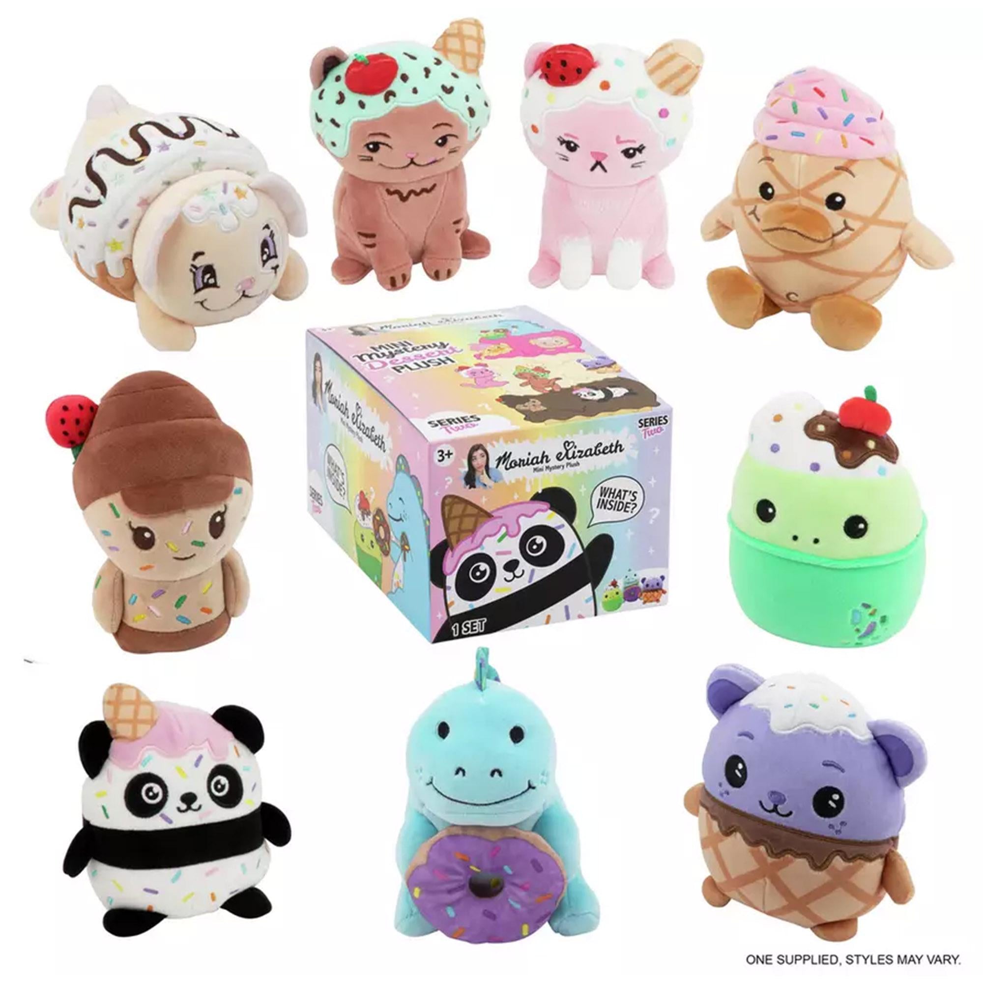 Moriah Elizabeth mini mystery plush dessert series (British brand)
