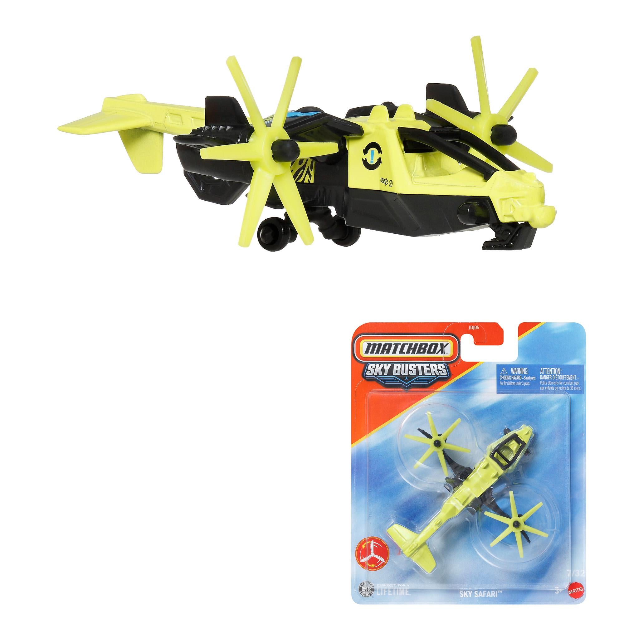 Matchbox Skybusters assortment toy aircraft (British brand)