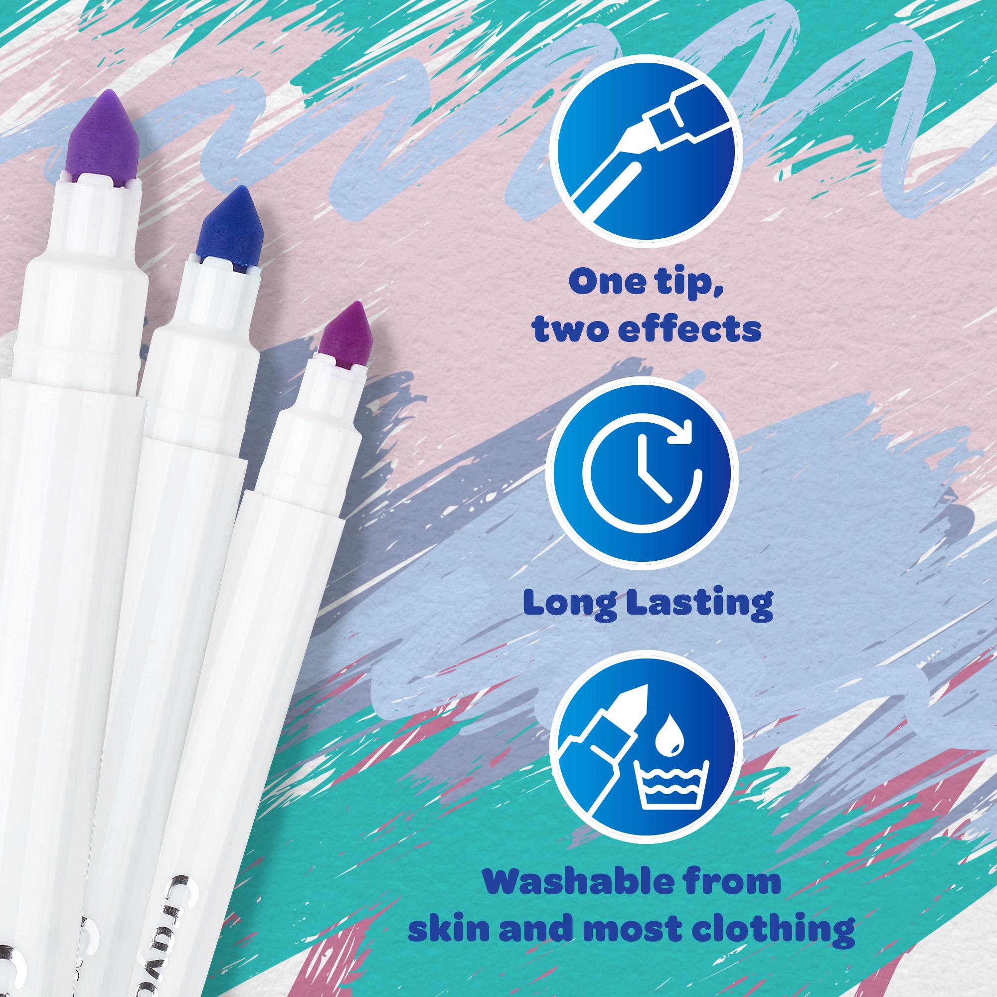 Crayola Supertips Pastel Markers Pack of 20 - British product