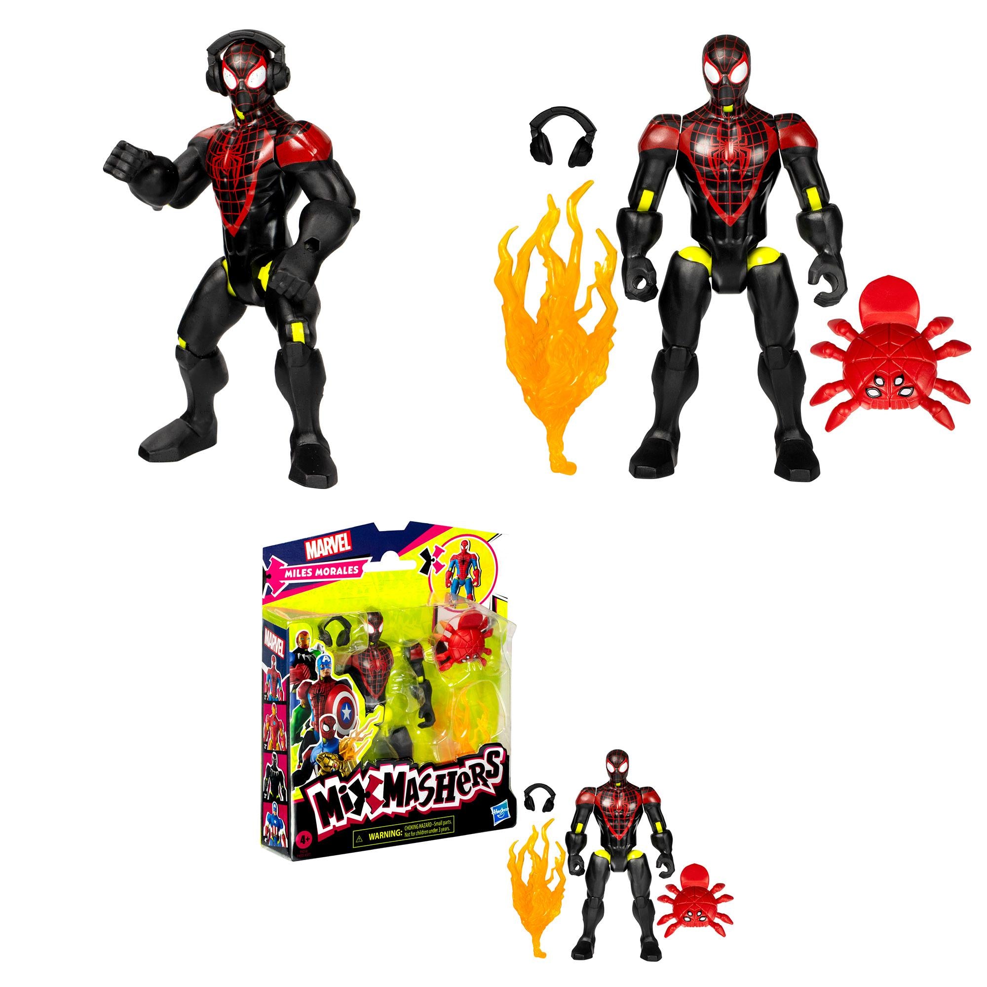 Marvel Spider-Man Mix Mashers action figures assortment (British brand)