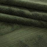 Habitat forest green hand towel 90cm x 50cm (British brand)