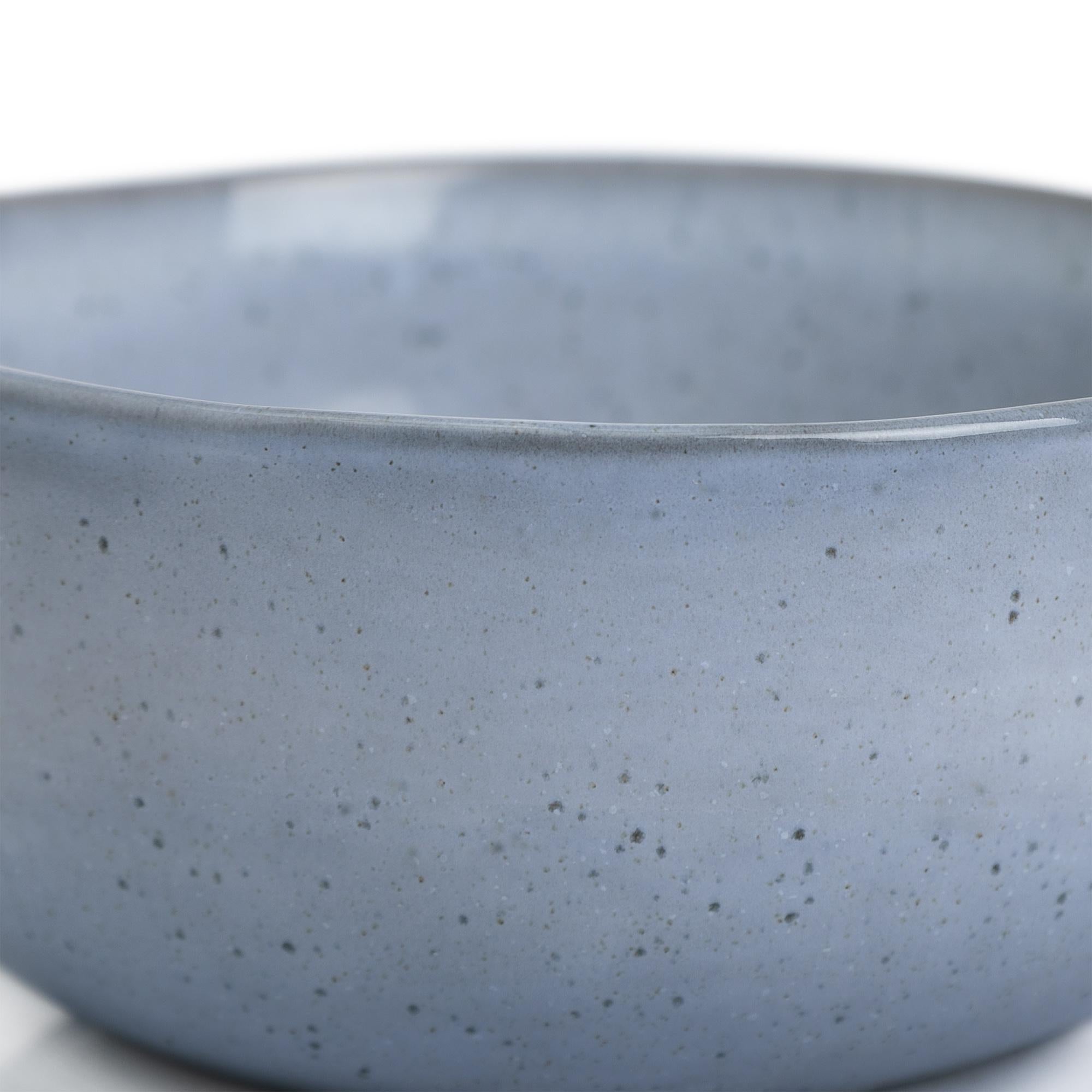 Habitat Evora blue stoneware dinner set 12 piece - British product