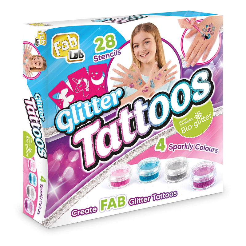 Fab Lab Glitter Tattoos craft kit (British brand)