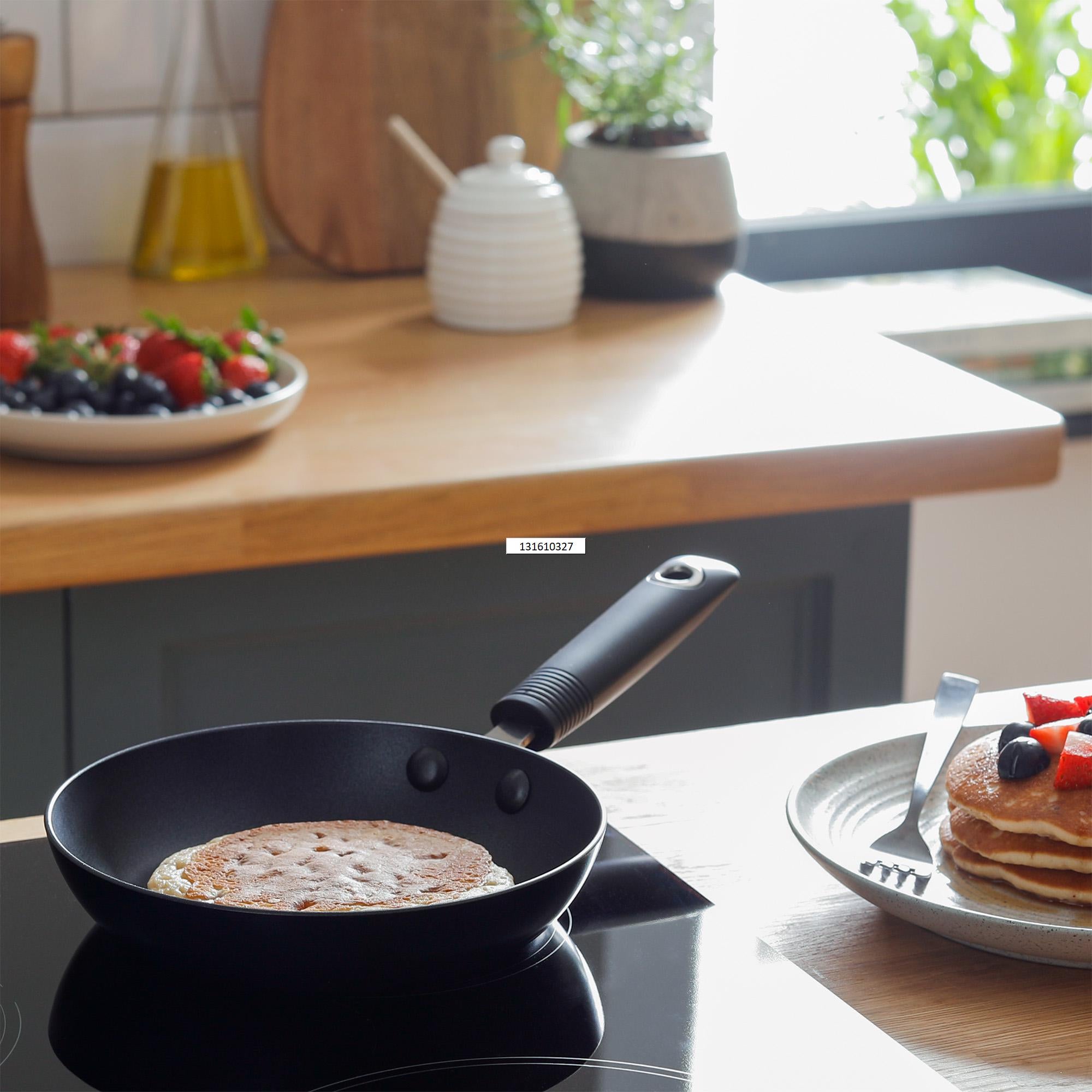 Habitat black 20cm non-stick aluminium frying pan, UK version