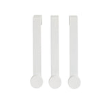 Sainsbury's Home white over door hook pack of 3 (British brand)