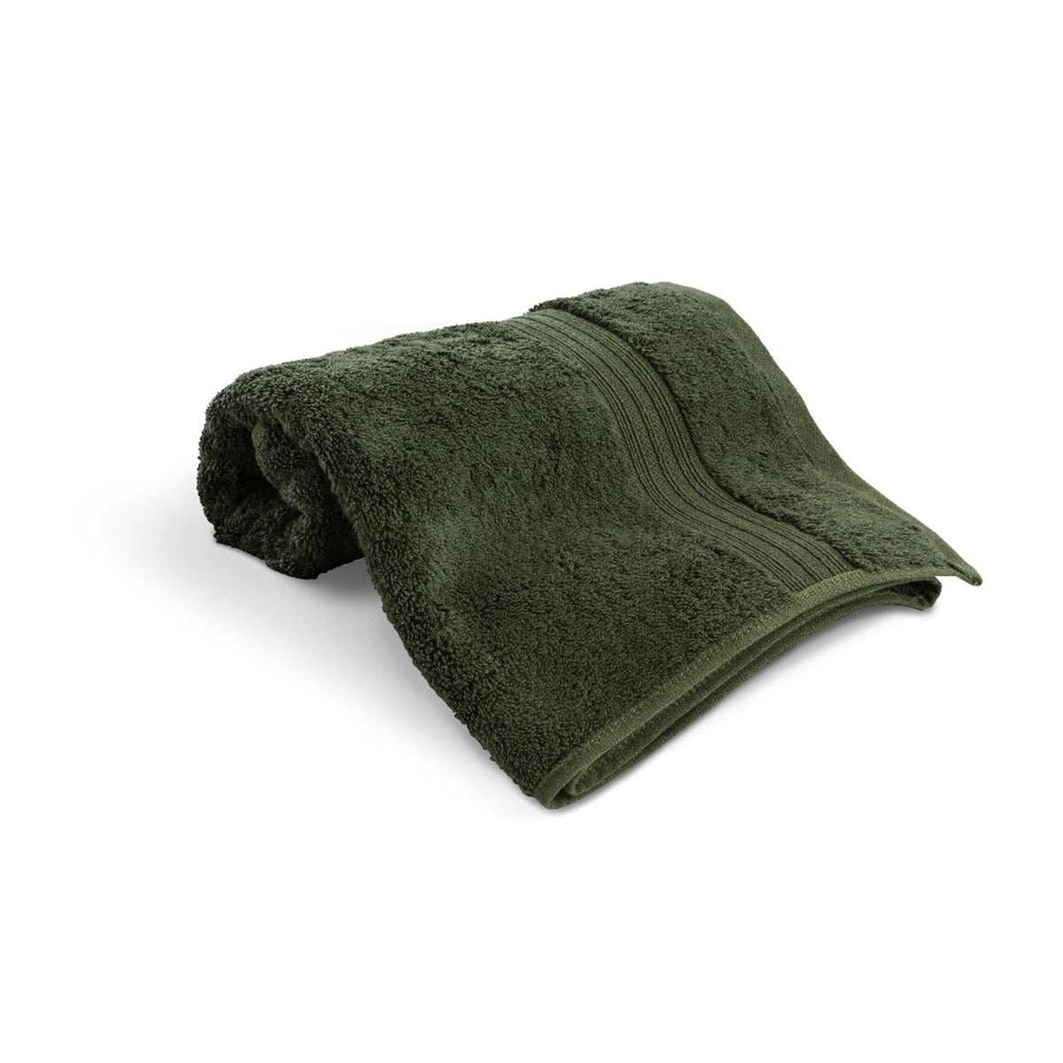 Habitat forest green hand towel 90cm x 50cm (British brand)