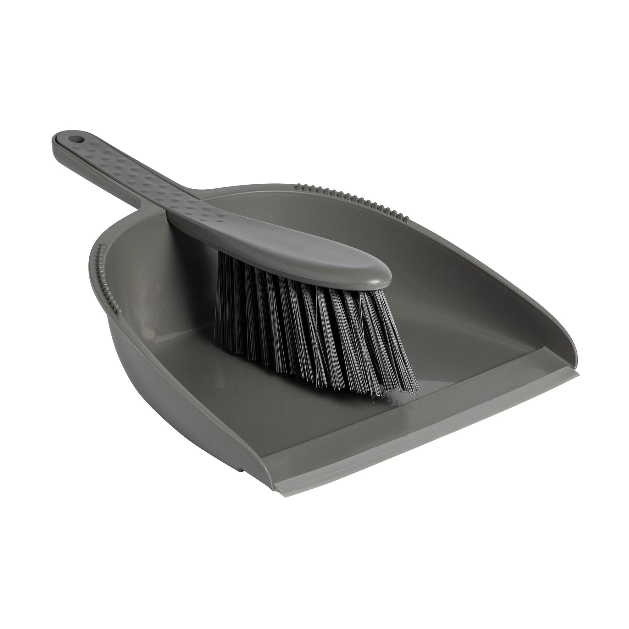 Sainsbury's Home Recycled Dustpan and Brush Set Grey (British brand)