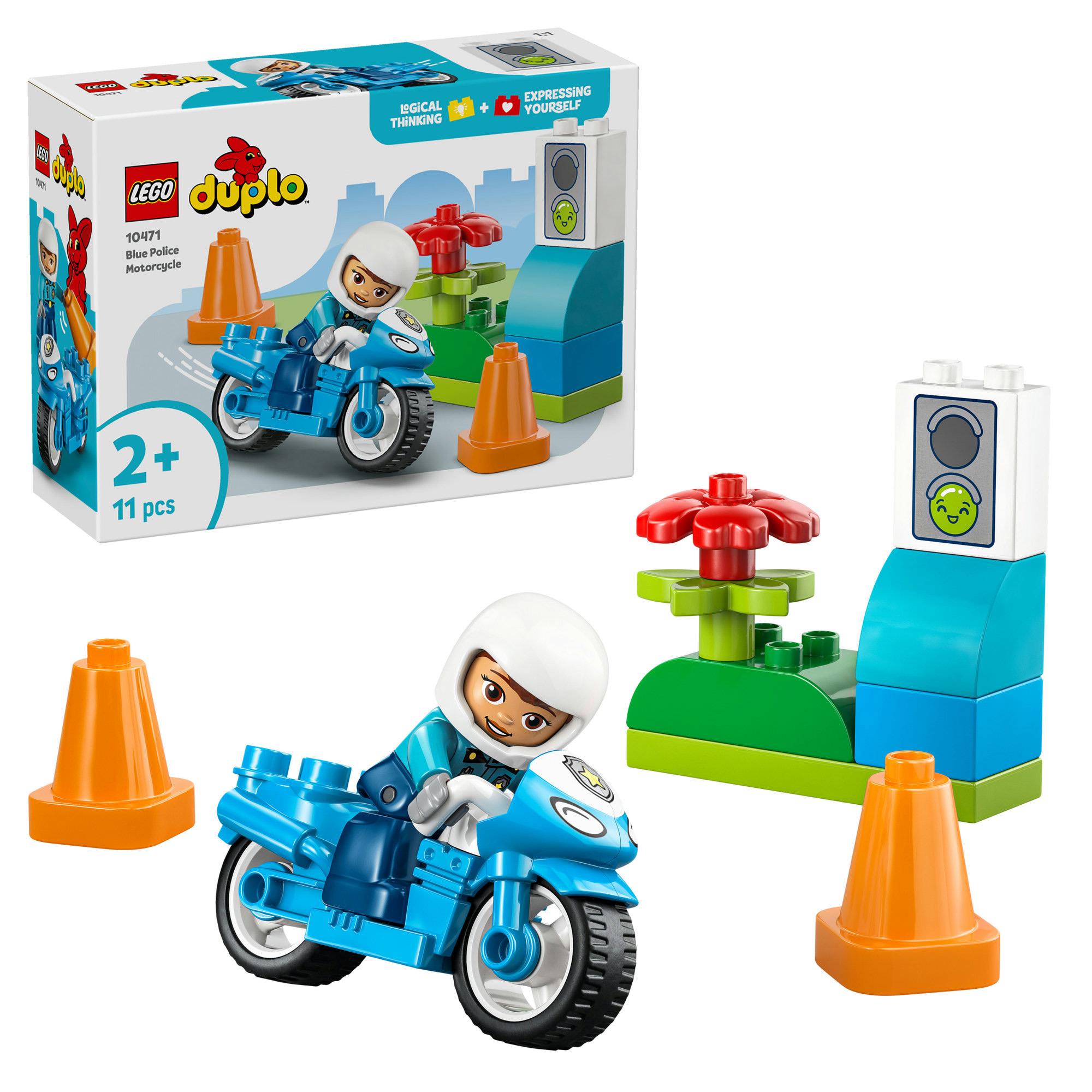 LEGO Duplo police motorcycle toy 10471 - UK version