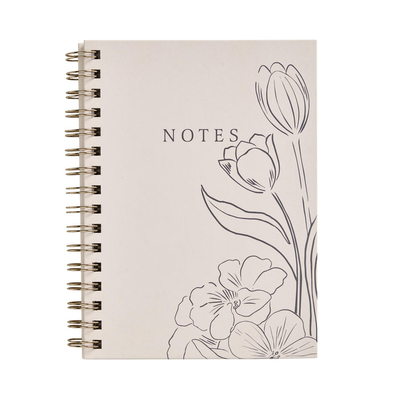 Sainsbury's Home floral outline A5 notebook, UK version