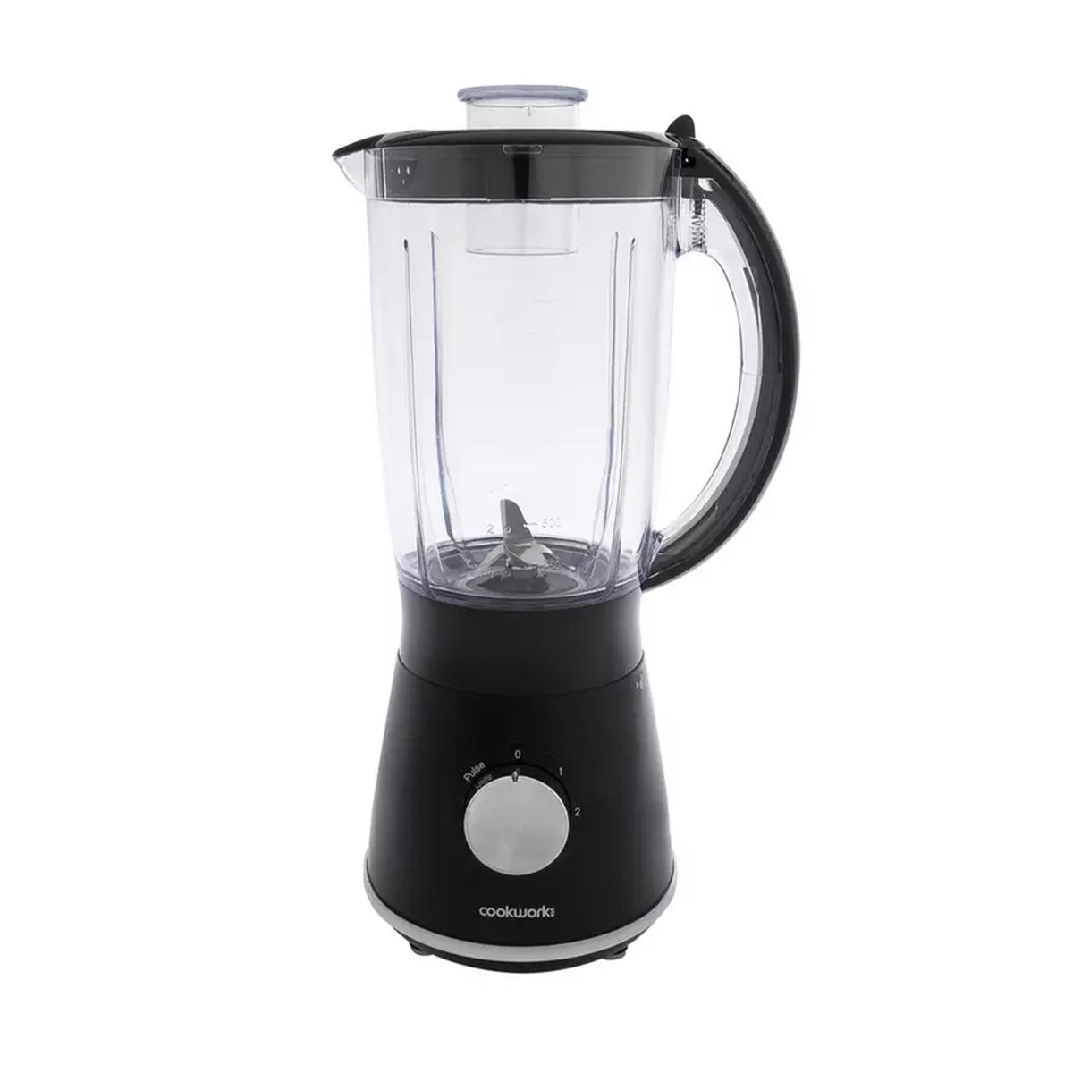 Cookworks Black Jug Blender 1.5 Litre Capacity - British product
