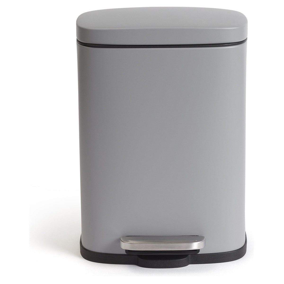 Habitat grey rectangular pedal bin - British product