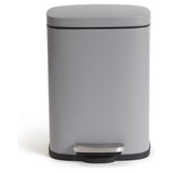Habitat grey rectangular pedal bin - British product