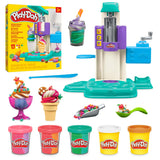 Play-Doh Rainbow Ice Cream Playset Kids Modelling 284g, imported from the UK