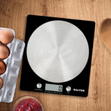 Salter Electronic Scale Black Steel Platform (British brand)