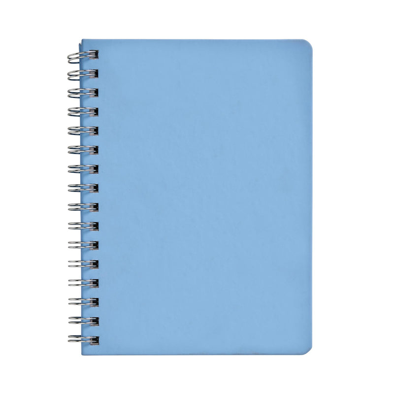 Sainsbury's Home A5 blue wiro notebook - British product