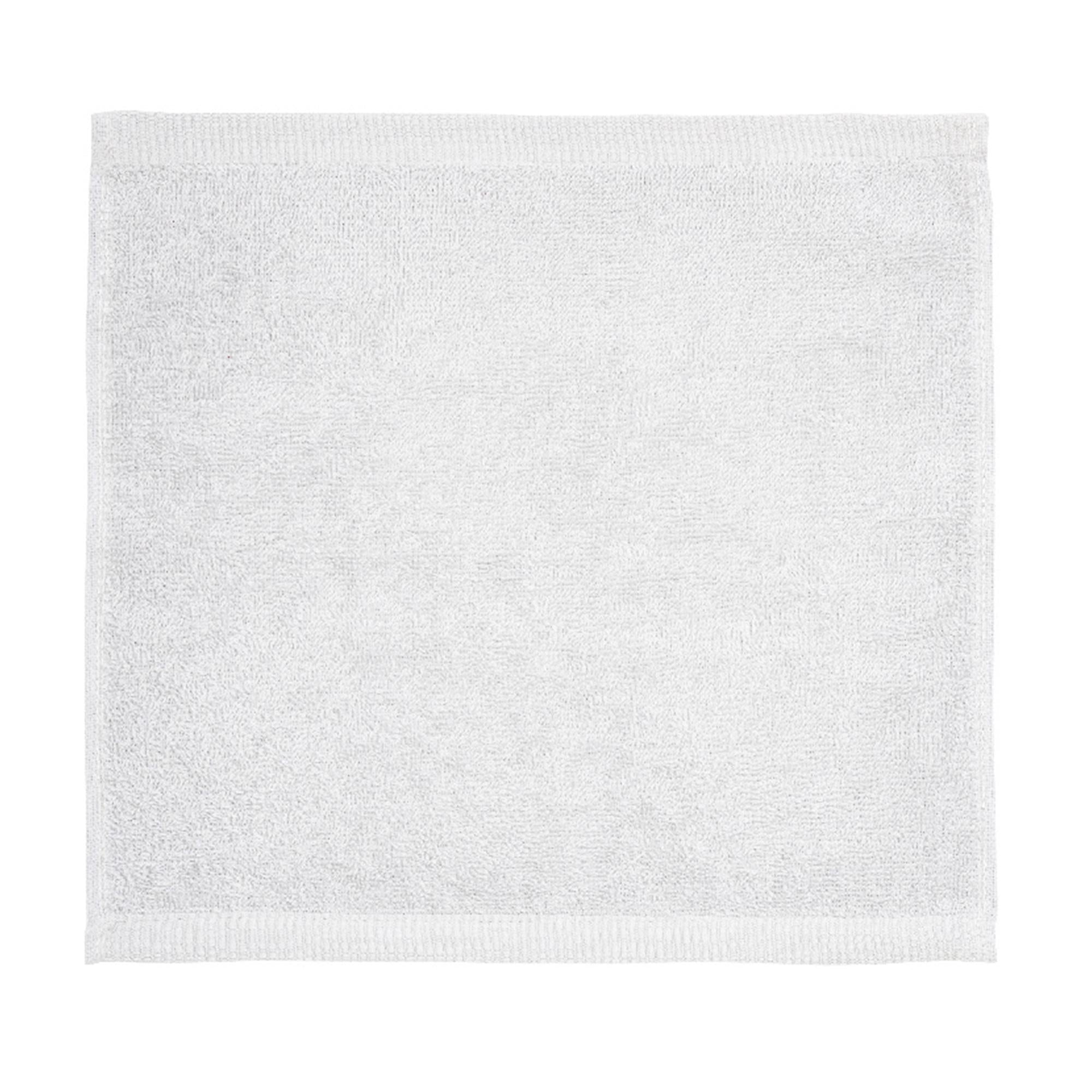 Habitat white face cloths 2pk 30x30cm, UK version