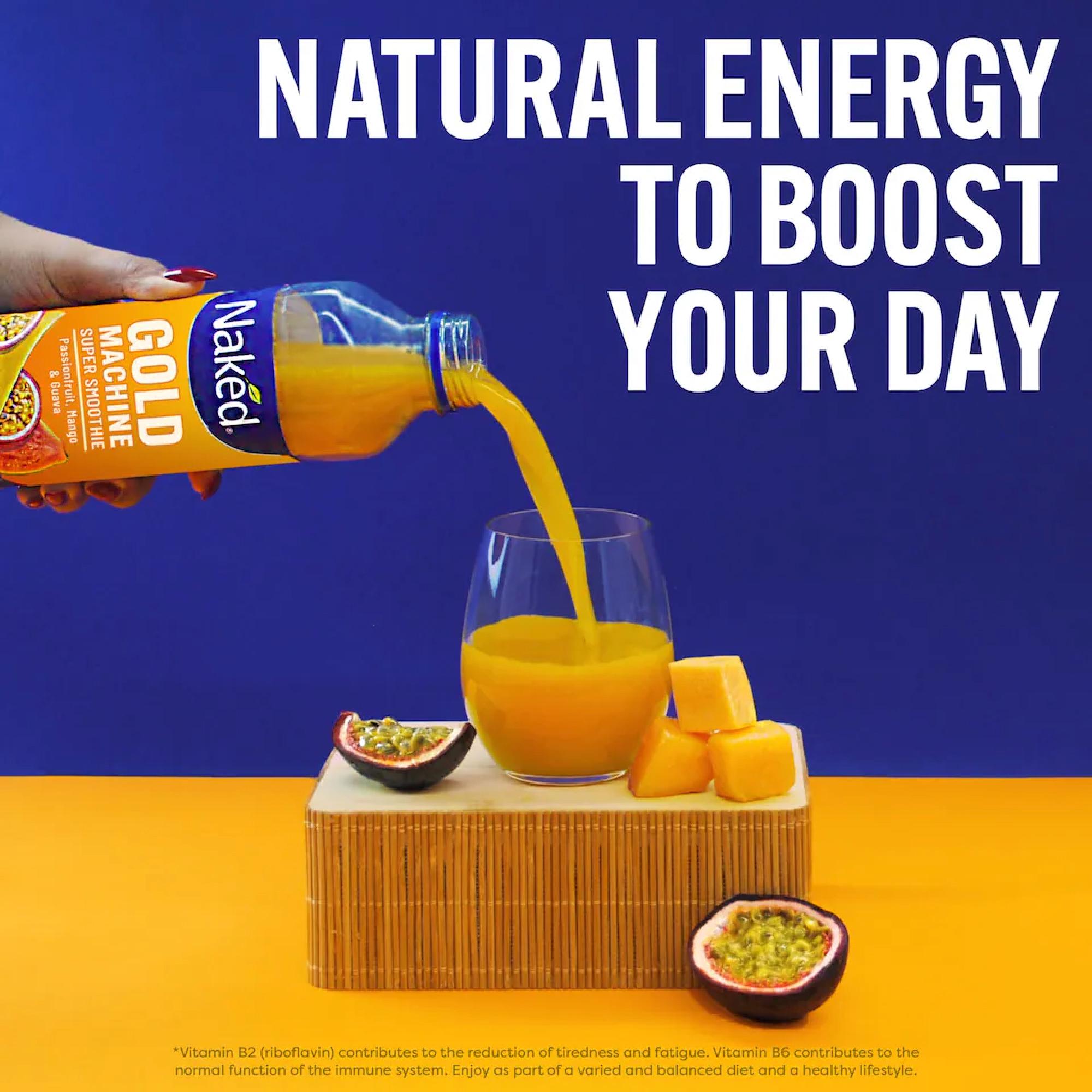 Naked Gold Machine Super Smoothie 750ml - British product