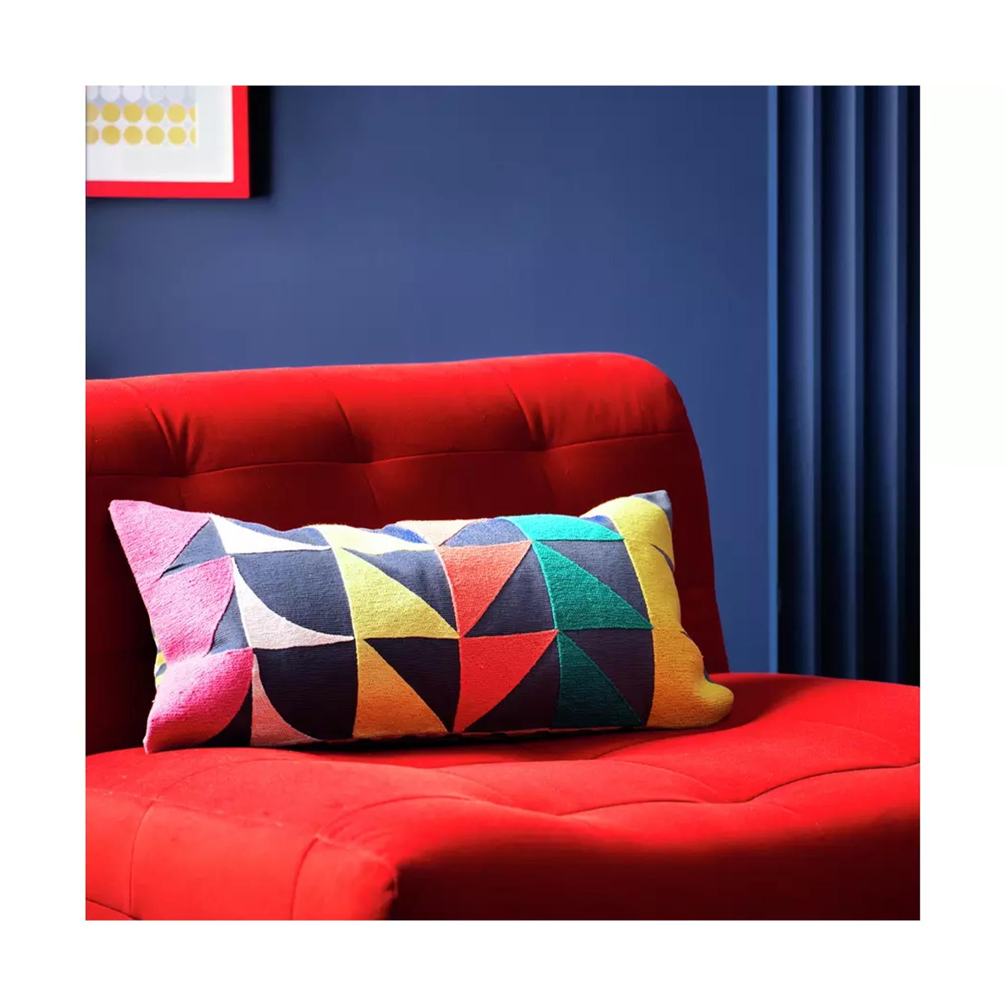 Habitat Margo Selby Heriward cushion 60x30cm - British product