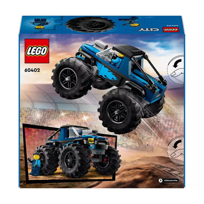 LEGO City Blue Monster Truck toy vehicle 60402, UK version