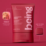 Being Goodbye Frizz Smoothing Shampoo 354ml, imported from the UK