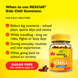 Bach Rescue strawberry kids gummies 30 count, imported from the UK