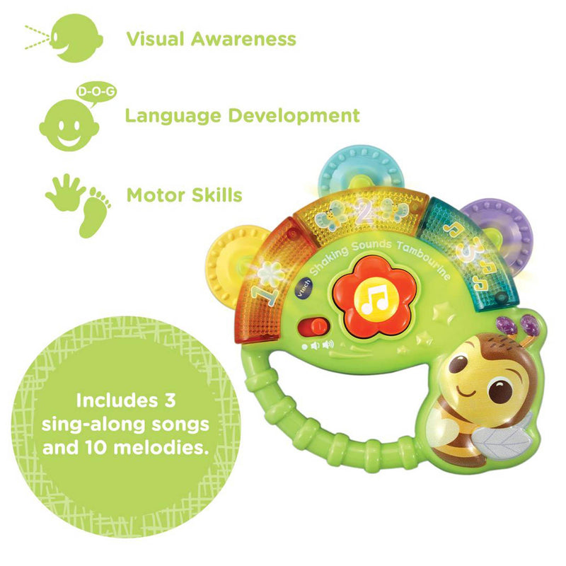 VTech Shaking Sounds Tambourine 0.23kg (British brand)
