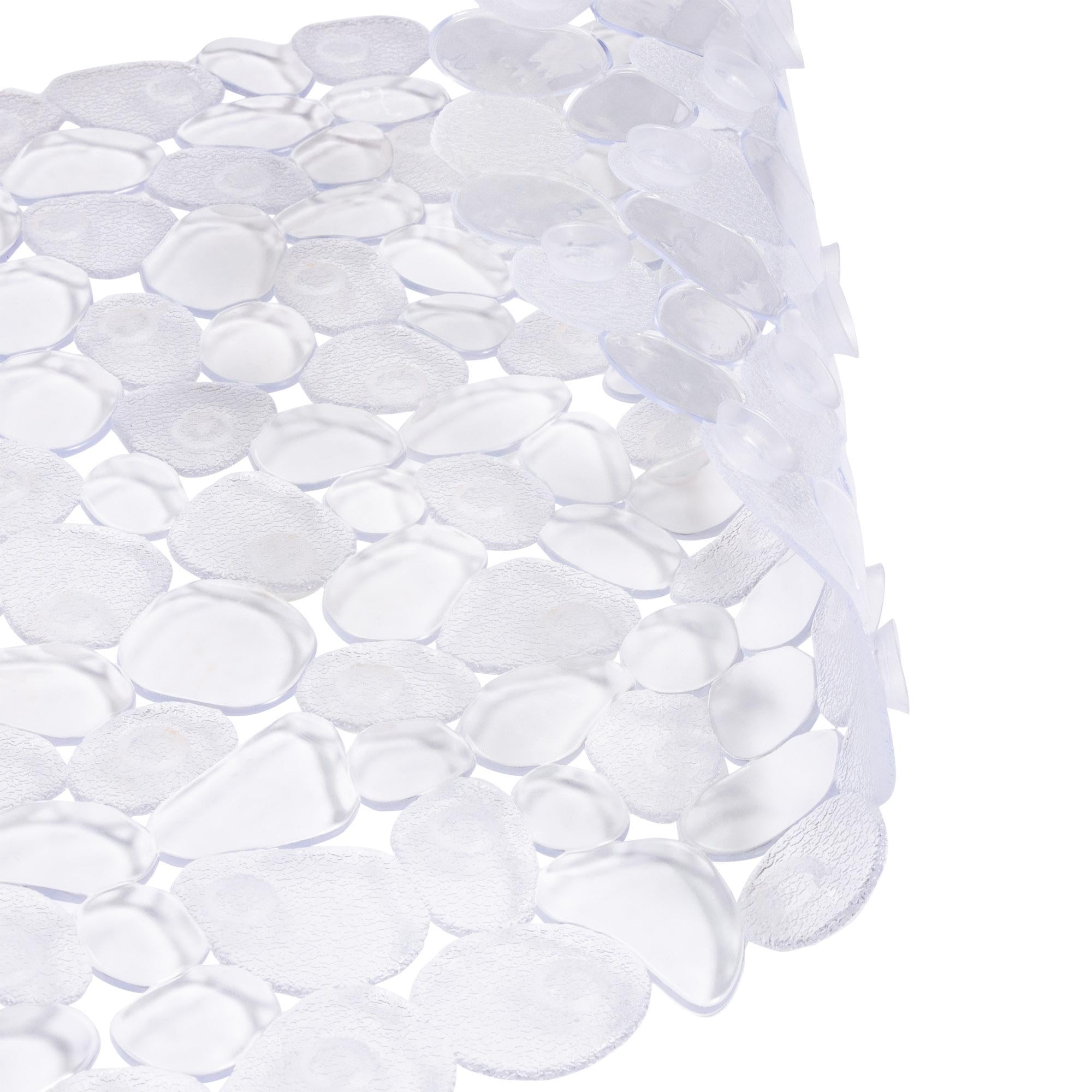 Sainsbury's Home clear pebbles bath mat 35x69cm, imported from the UK